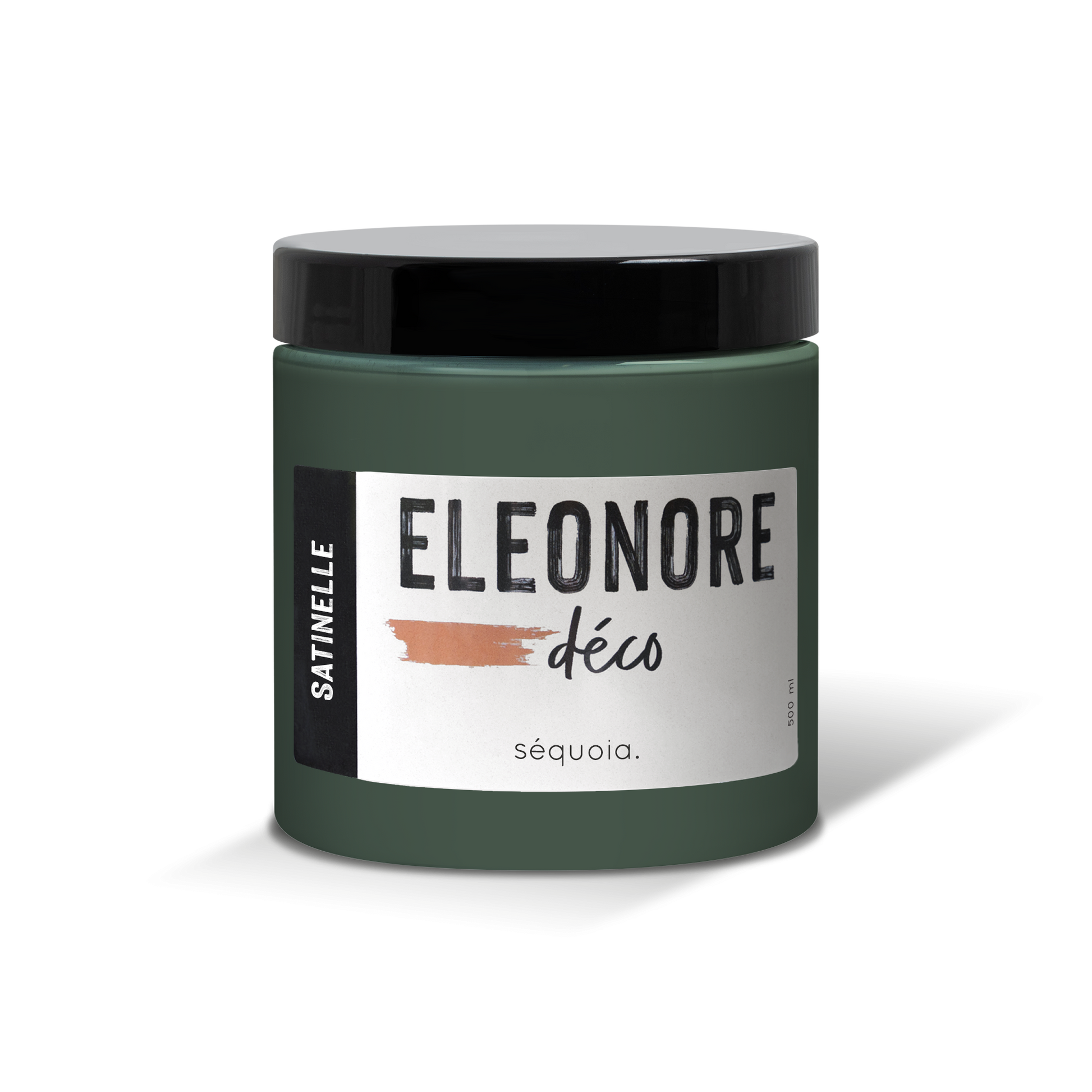 Peinture meuble Satinelle 500ml couleur Sequoia – Eléonore Déco.