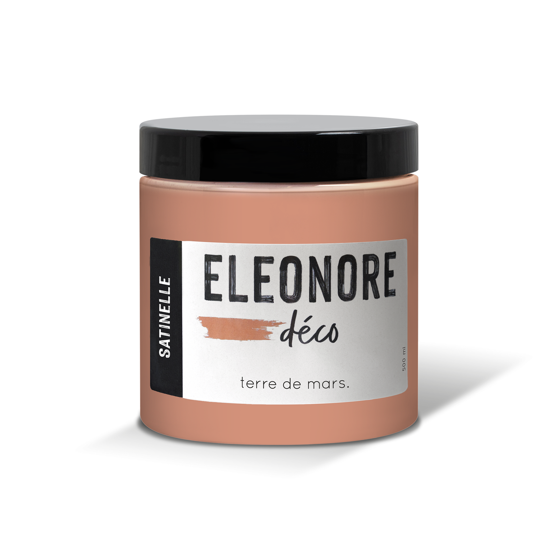 Peinture meuble Satinelle 500ml couleur Terre de mars – Eléonore Déco.