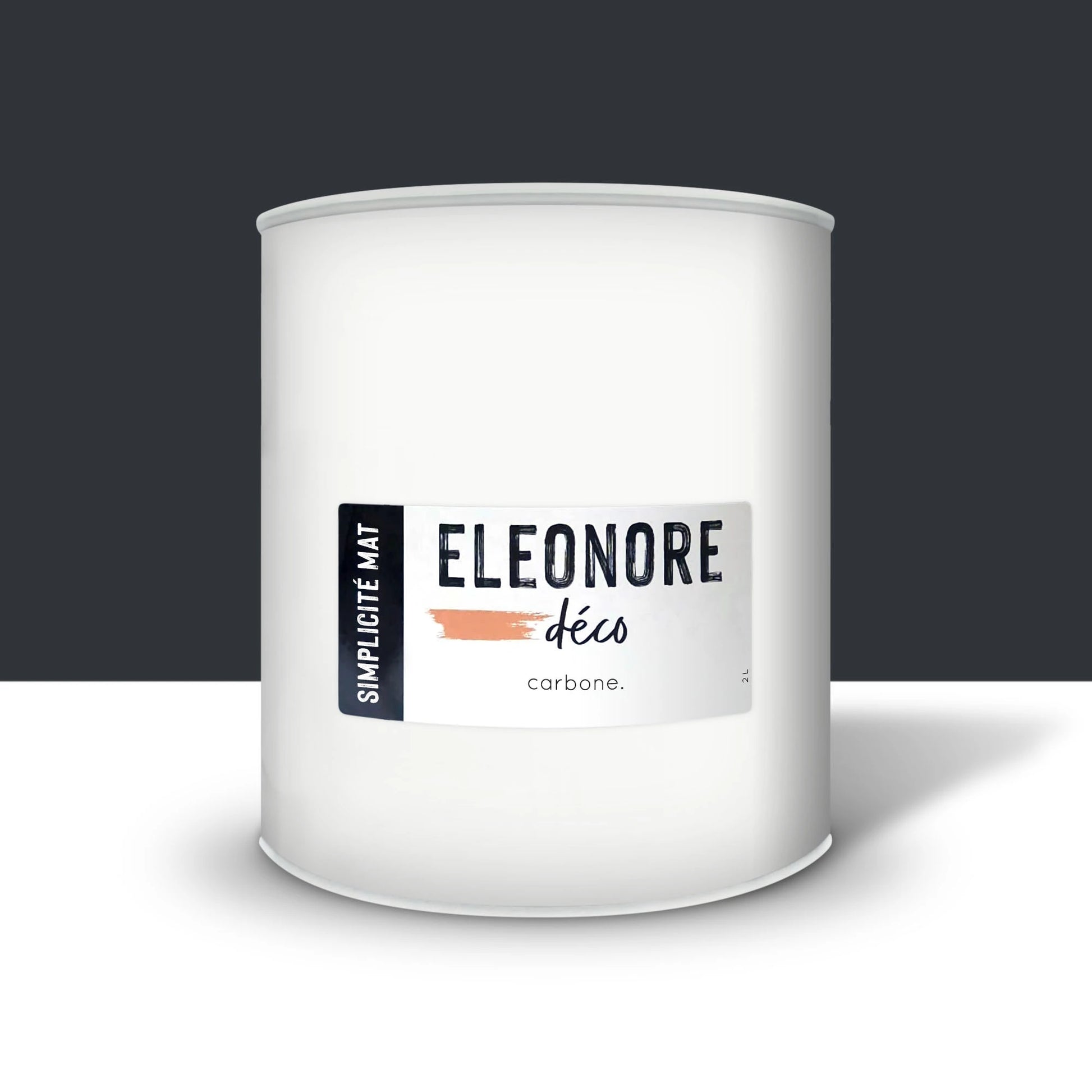 Peinture meuble Simplicité Mat 2L couleur Carbone – Eléonore Déco.