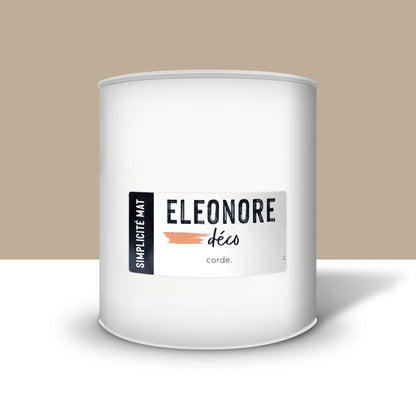 Peinture meuble Simplicité Mat 2L couleur Corde – Eléonore Déco.