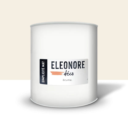 Peinture meuble Simplicité Mat 2L couleur Ecume – Eléonore Déco.