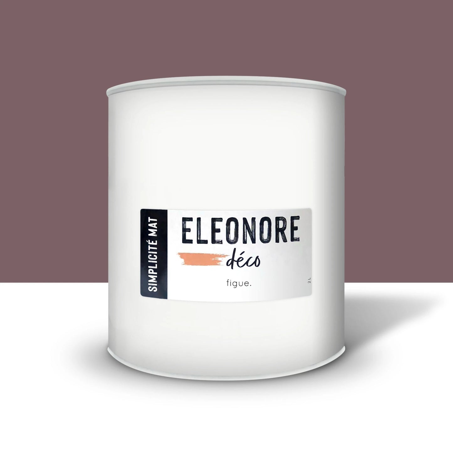 Peinture meuble Simplicité Mat 2L couleur Figue – Eléonore Déco.