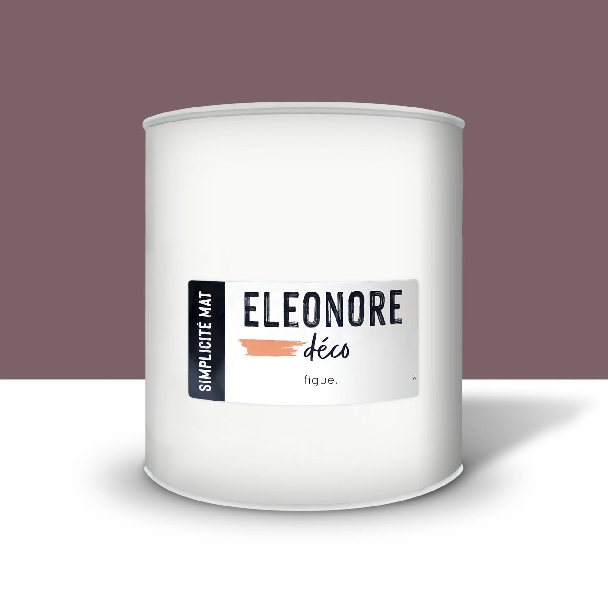 Peinture meuble Simplicité Mat 2L couleur Figue – Eléonore Déco.