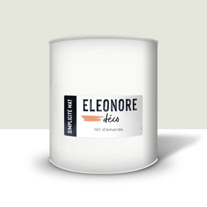 Peinture meuble Simplicité Mat 2L couleur Lait d'amande – Eléonore Déco.
