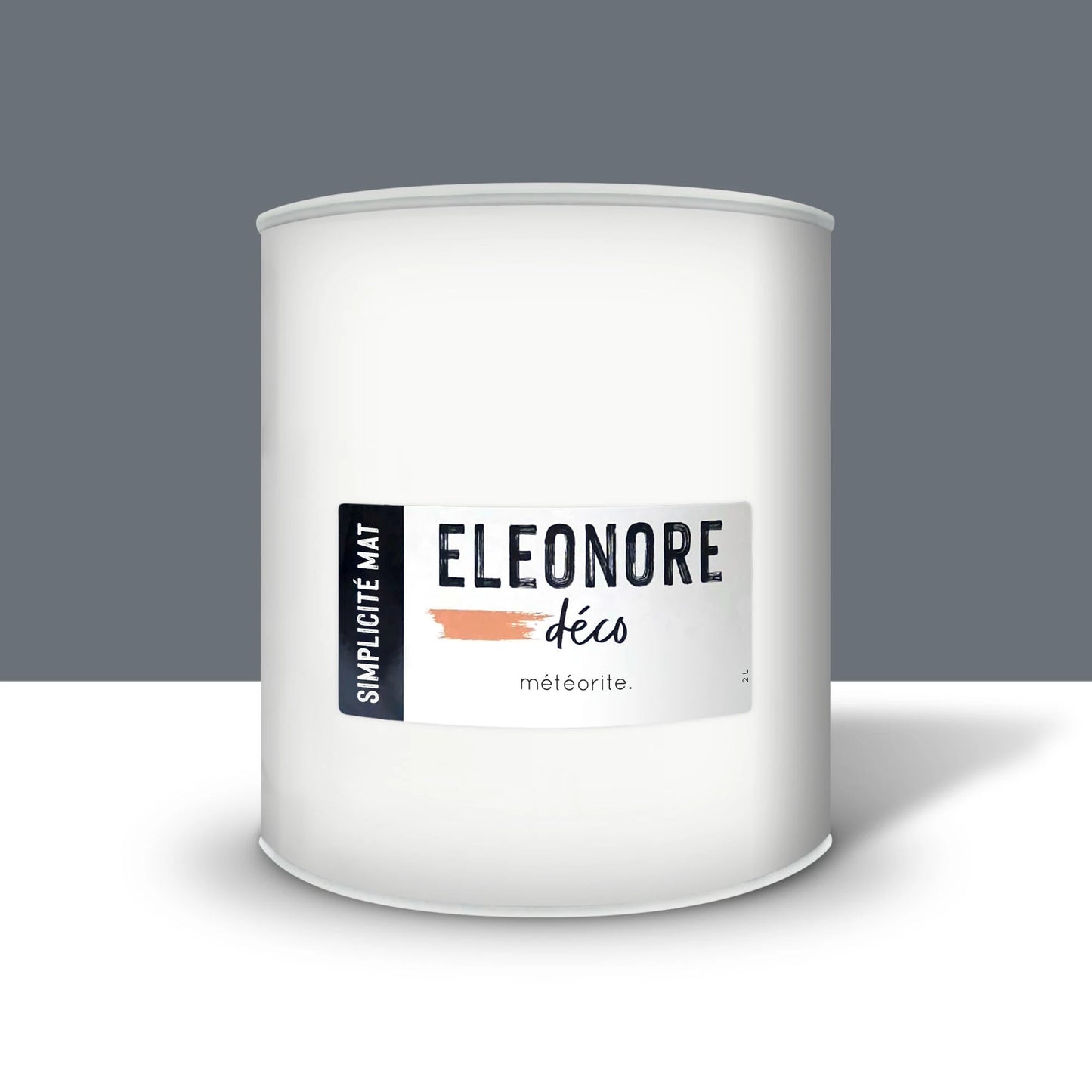 Peinture meuble Simplicité Mat 2L couleur Météorite – Eléonore Déco.