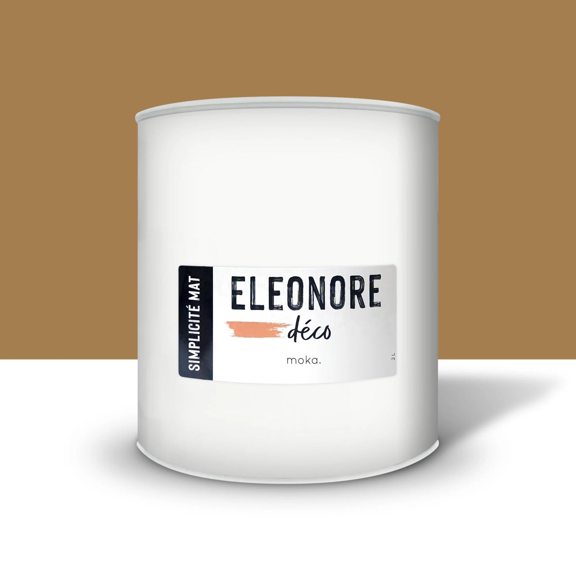 Peinture meuble Simplicité Mat 2L couleur Moka – Eléonore Déco.