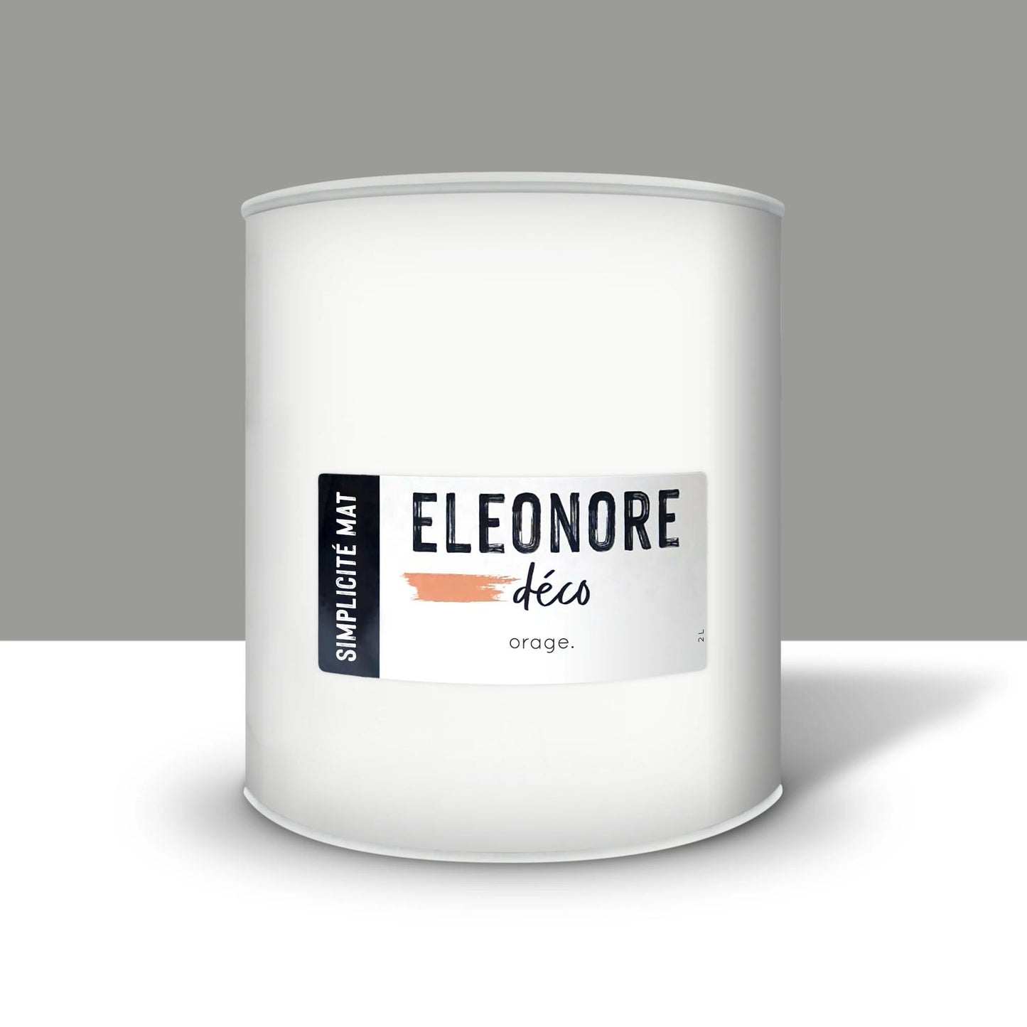 Peinture meuble Simplicité Mat 2L couleur Orage – Eléonore Déco.