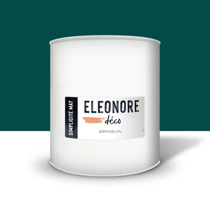 Peinture meuble Simplicité Mat 2L couleur Petroleum – Eléonore Déco.