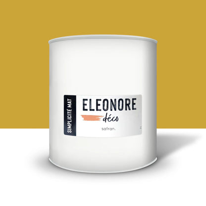 Peinture meuble Simplicité Mat 2L couleur Safran – Eléonore Déco.