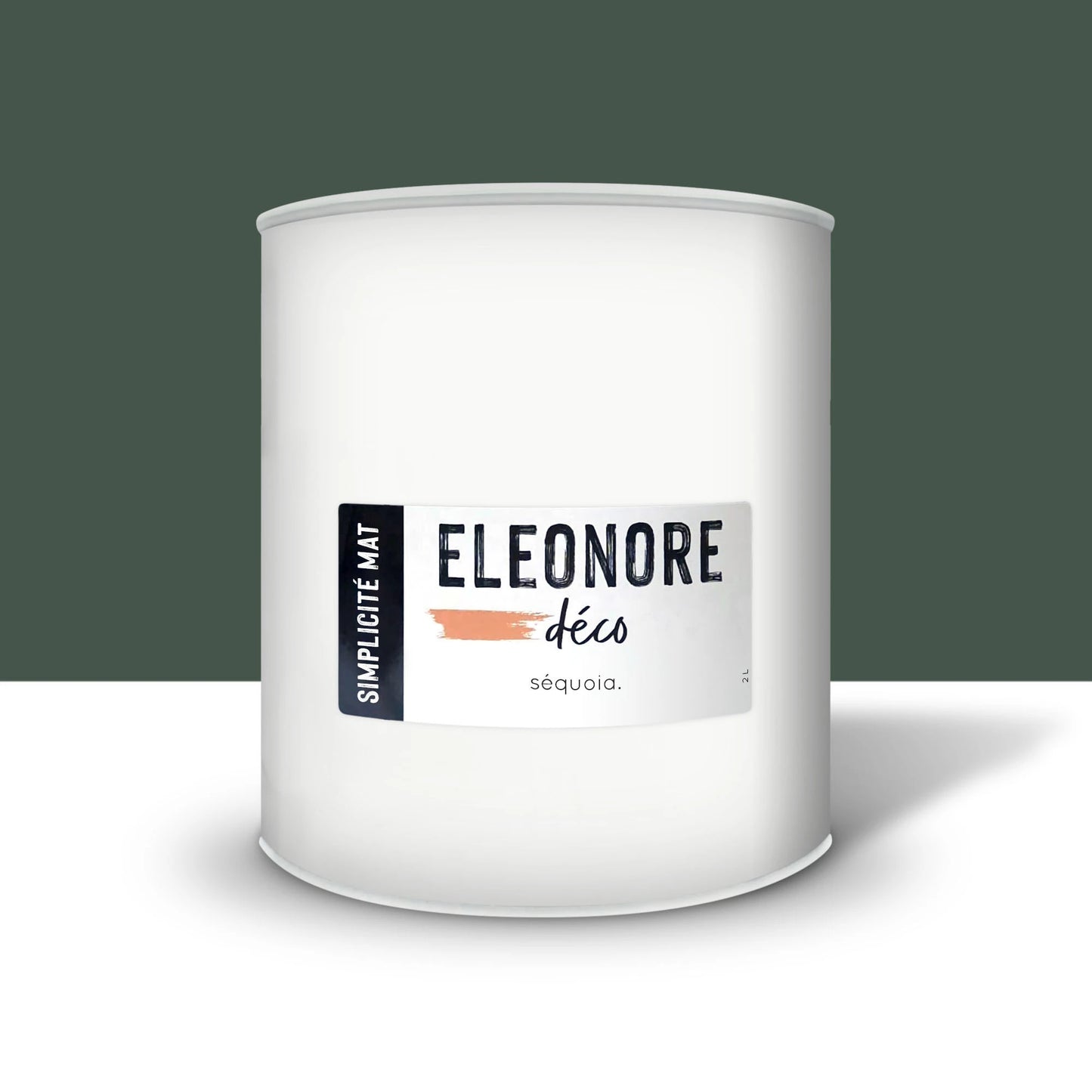 Peinture meuble Simplicité Mat 2L couleur Sequoia – Eléonore Déco.