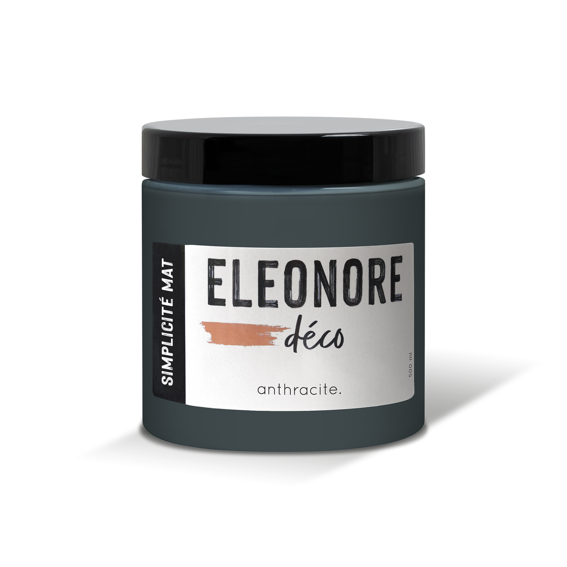 Peinture meuble Simplicité Mat 500ml couleur Anthracite – Eléonore Déco.