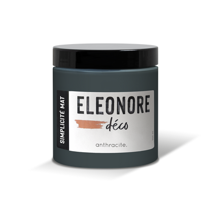Peinture meuble Simplicité Mat 500ml couleur Anthracite – Eléonore Déco.