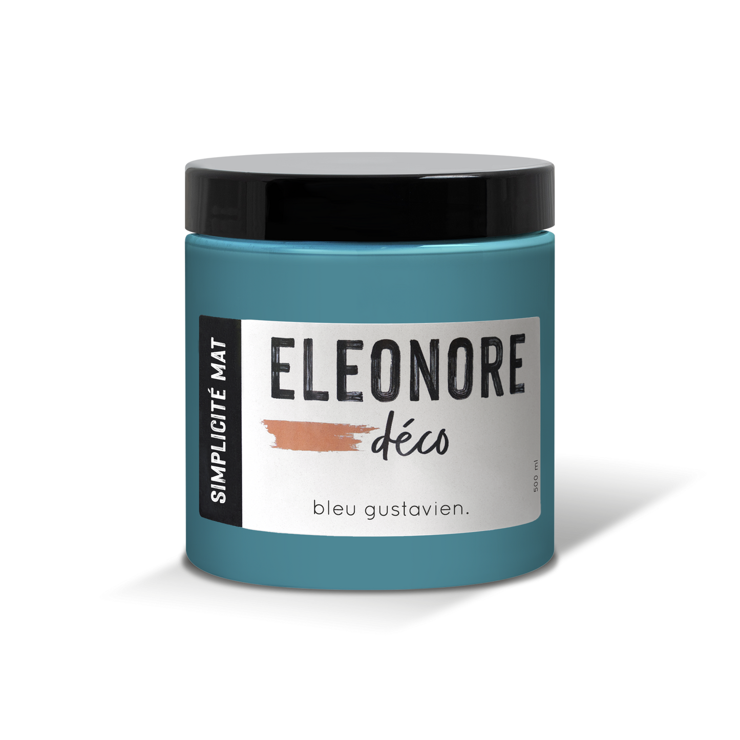 Peinture meuble Simplicité Mat 500ml couleur Bleu gustavien – Eléonore Déco.