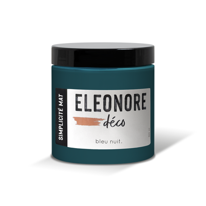 Peinture meuble Simplicité Mat 500ml couleur Bleu nuit – Eléonore Déco.