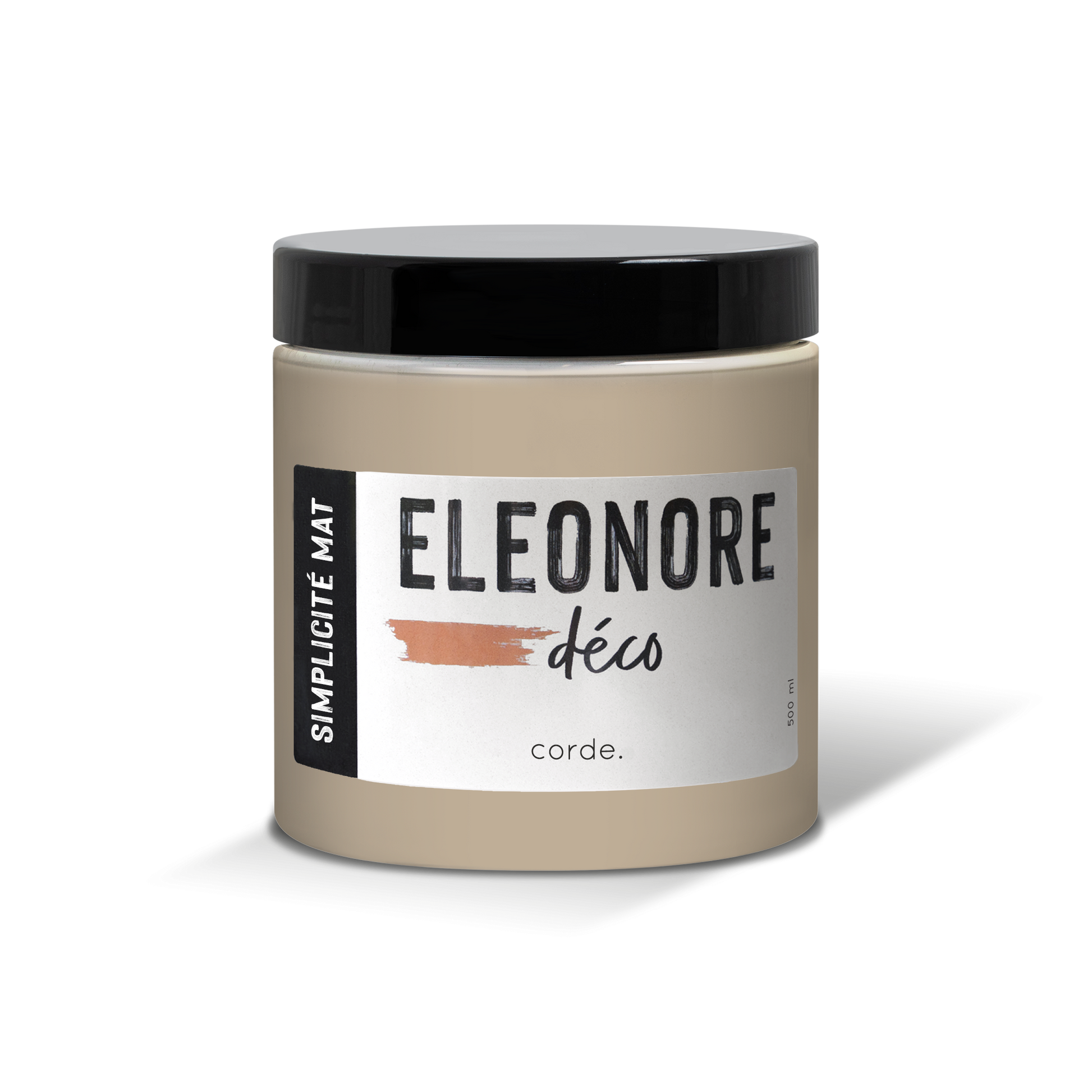 Peinture meuble Simplicité Mat 500ml couleur Corde – Eléonore Déco.