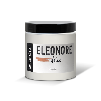 Peinture meuble Simplicité Mat 500ml couleur Craie – Eléonore Déco.