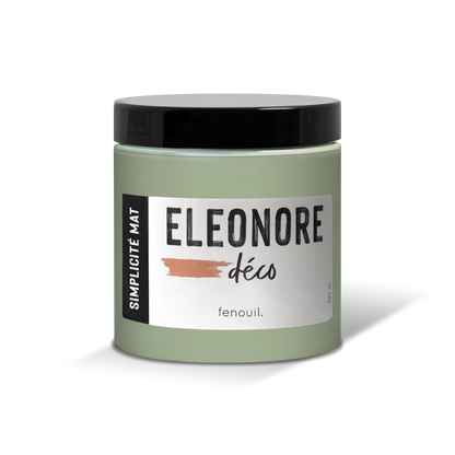 Peinture meuble Simplicité Mat 500ml couleur Fenouil – Eléonore Déco.