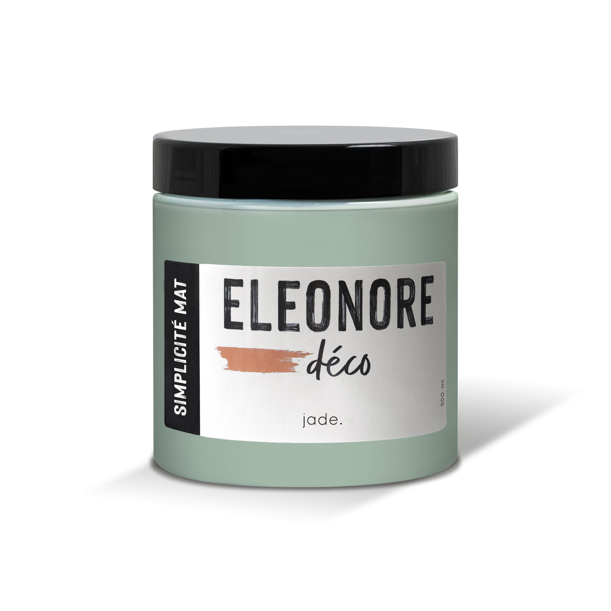 Peinture meuble Simplicité Mat 500ml couleur Jade – Eléonore Déco.