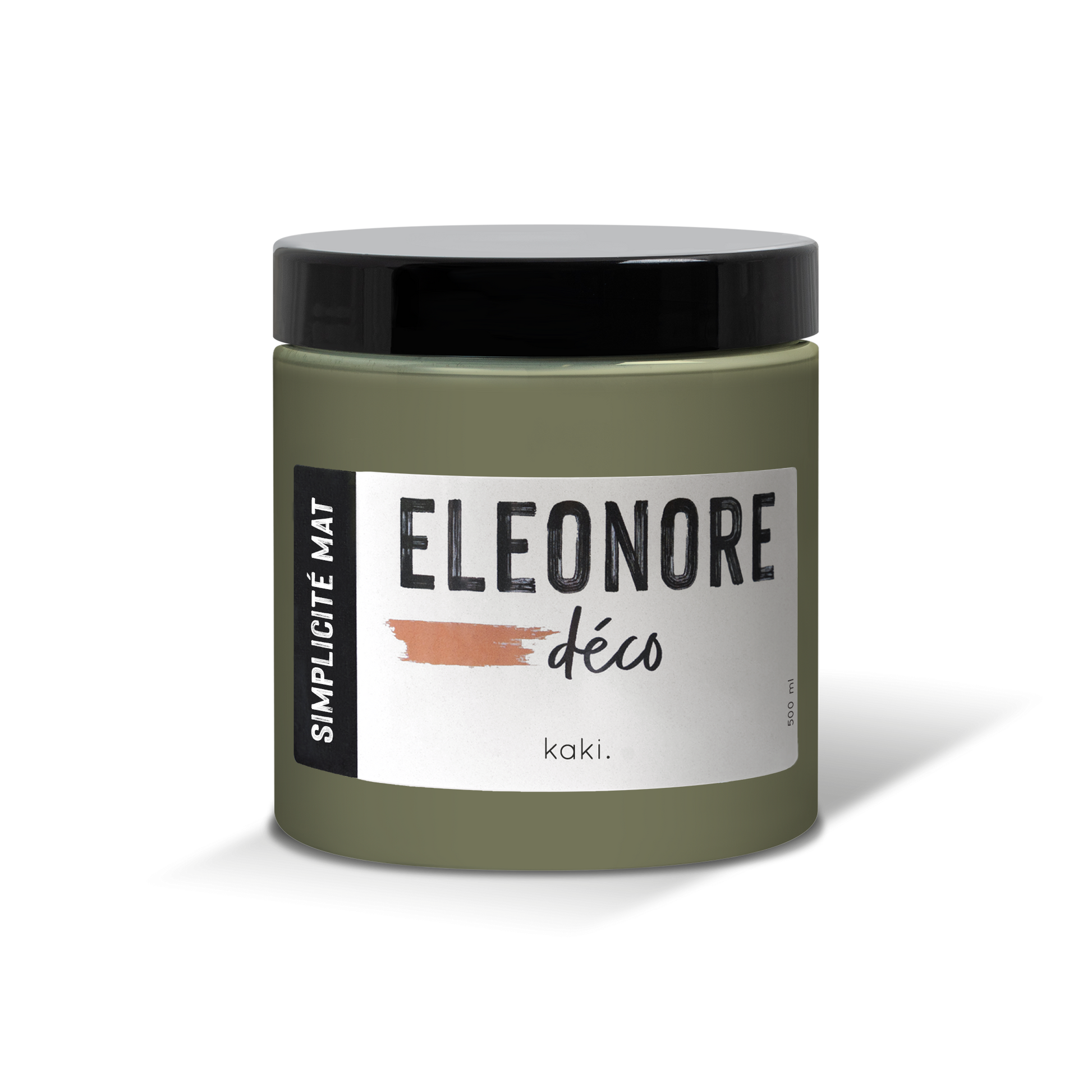 Peinture meuble Simplicité Mat 500ml couleur Kaki – Eléonore Déco.