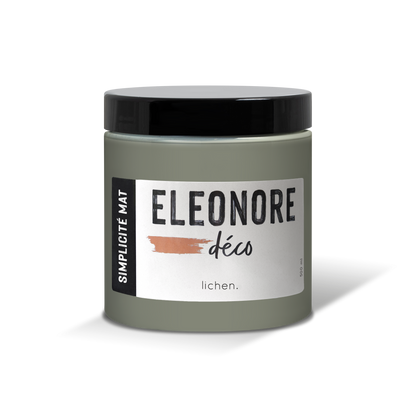 Peinture meuble Simplicité Mat 500ml couleur Lichen – Eléonore Déco.