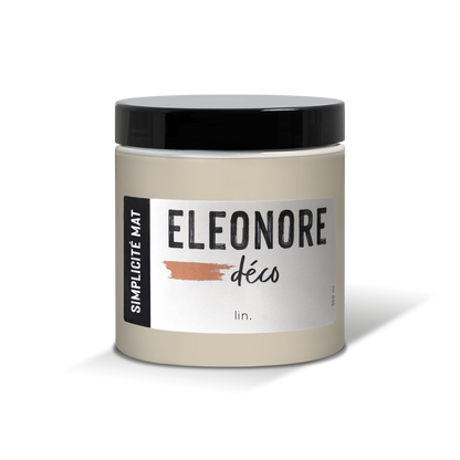 Peinture meuble Simplicité Mat 500ml couleur Lin – Eléonore Déco.