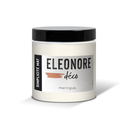 Peinture meuble Simplicité Mat 500ml couleur Meringue – Eléonore Déco.