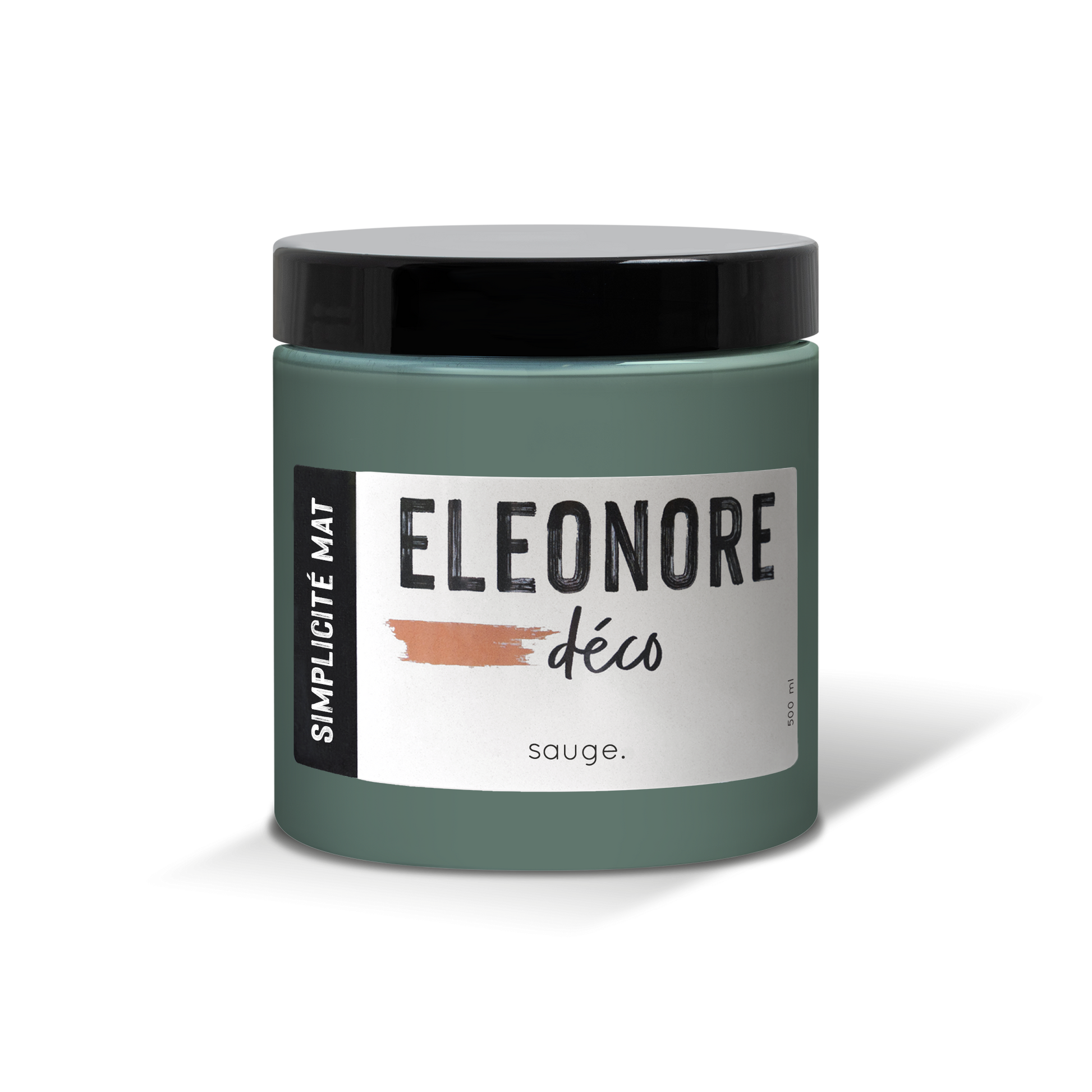 Peinture meuble Simplicité Mat 500ml couleur Sauge – Eléonore Déco.