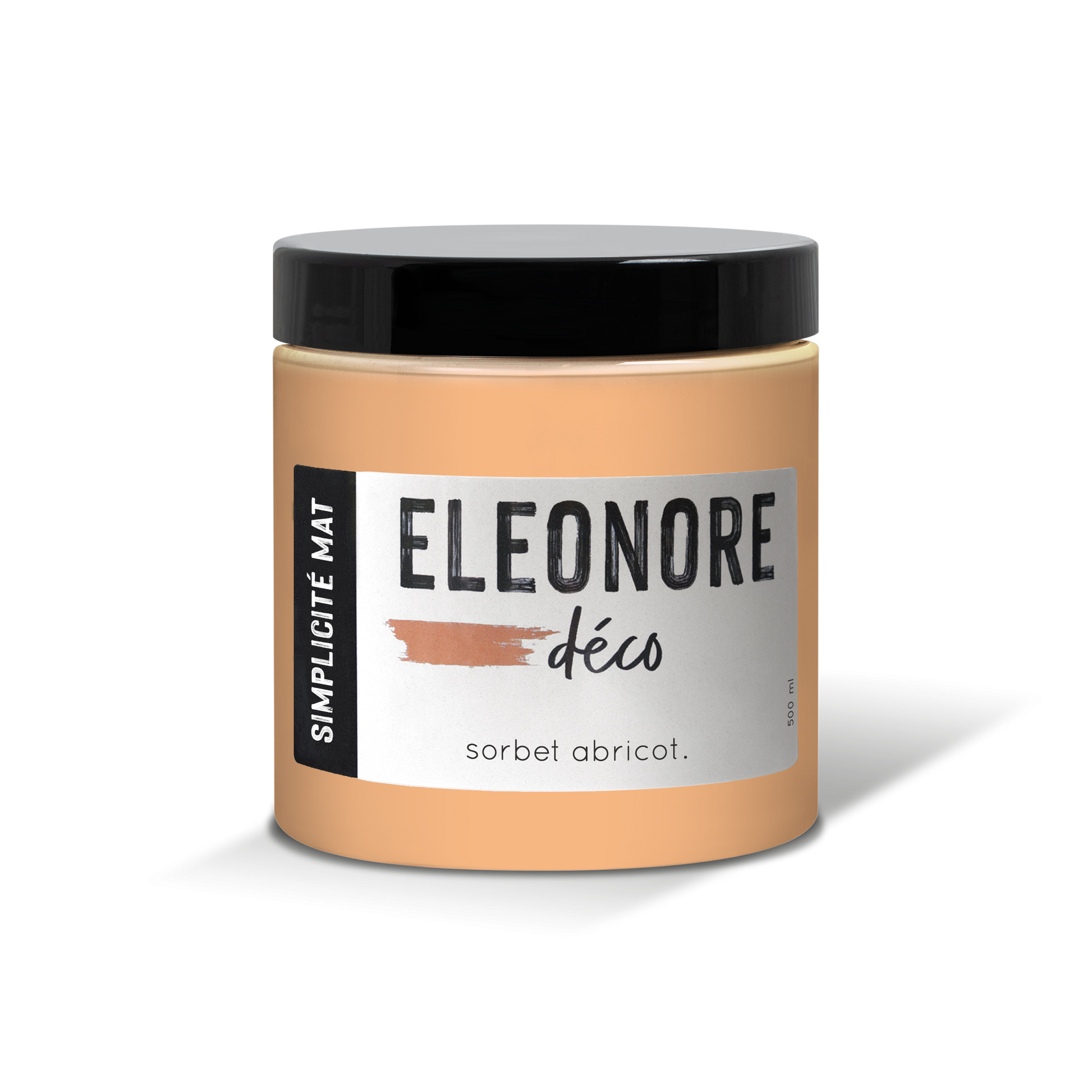 Peinture meuble Simplicité Mat 500ml couleur Sorbet abricot – Eléonore Déco.