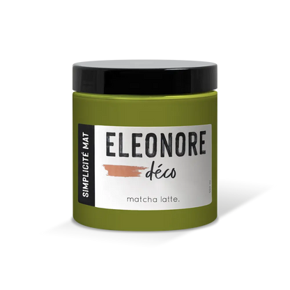 Peinture meuble Simplicité Mat 500 ML couleur vert Matcha latte – Eléonore Déco