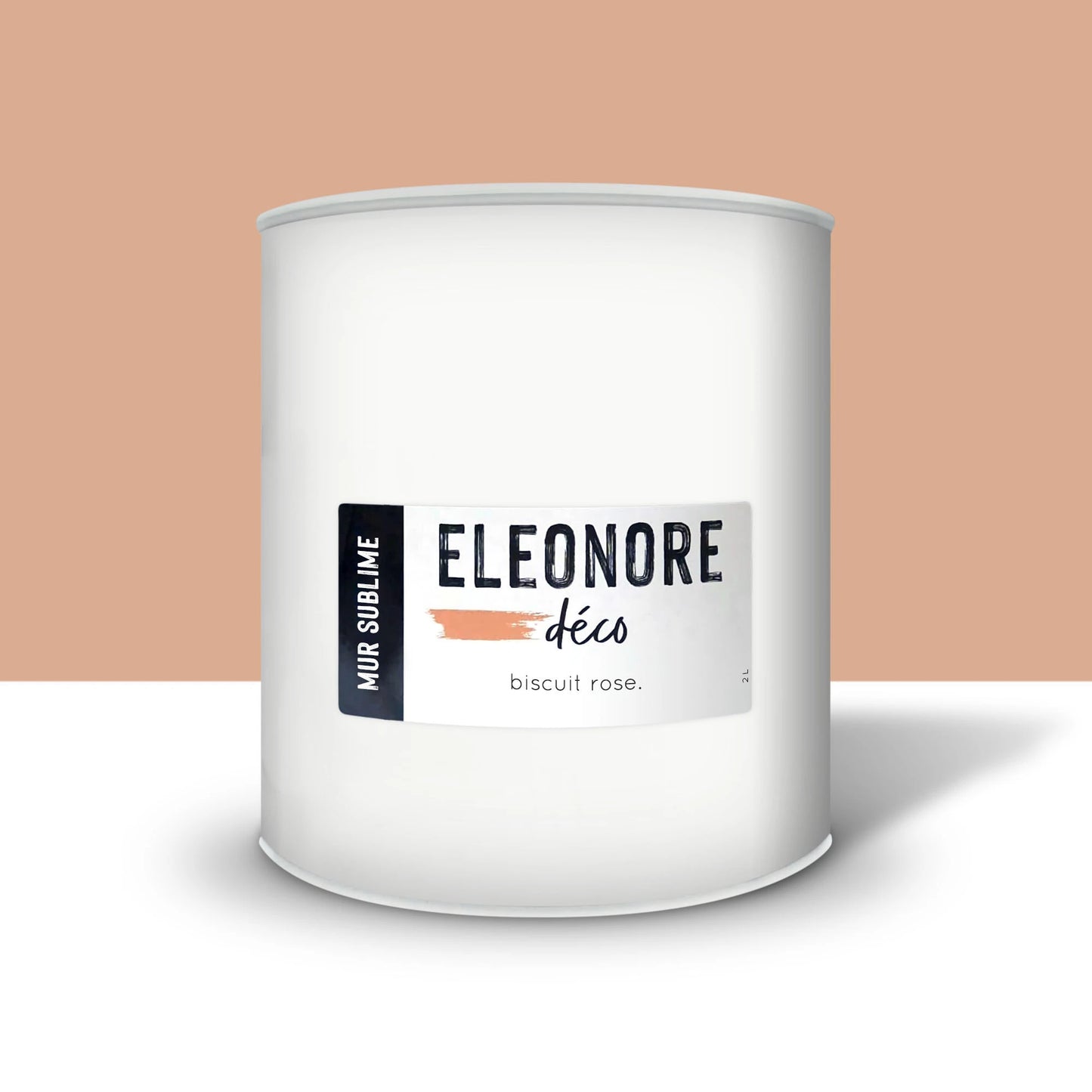 Peinture murale Mur Sublime 2L couleur Biscuit rose – Eléonore Déco.