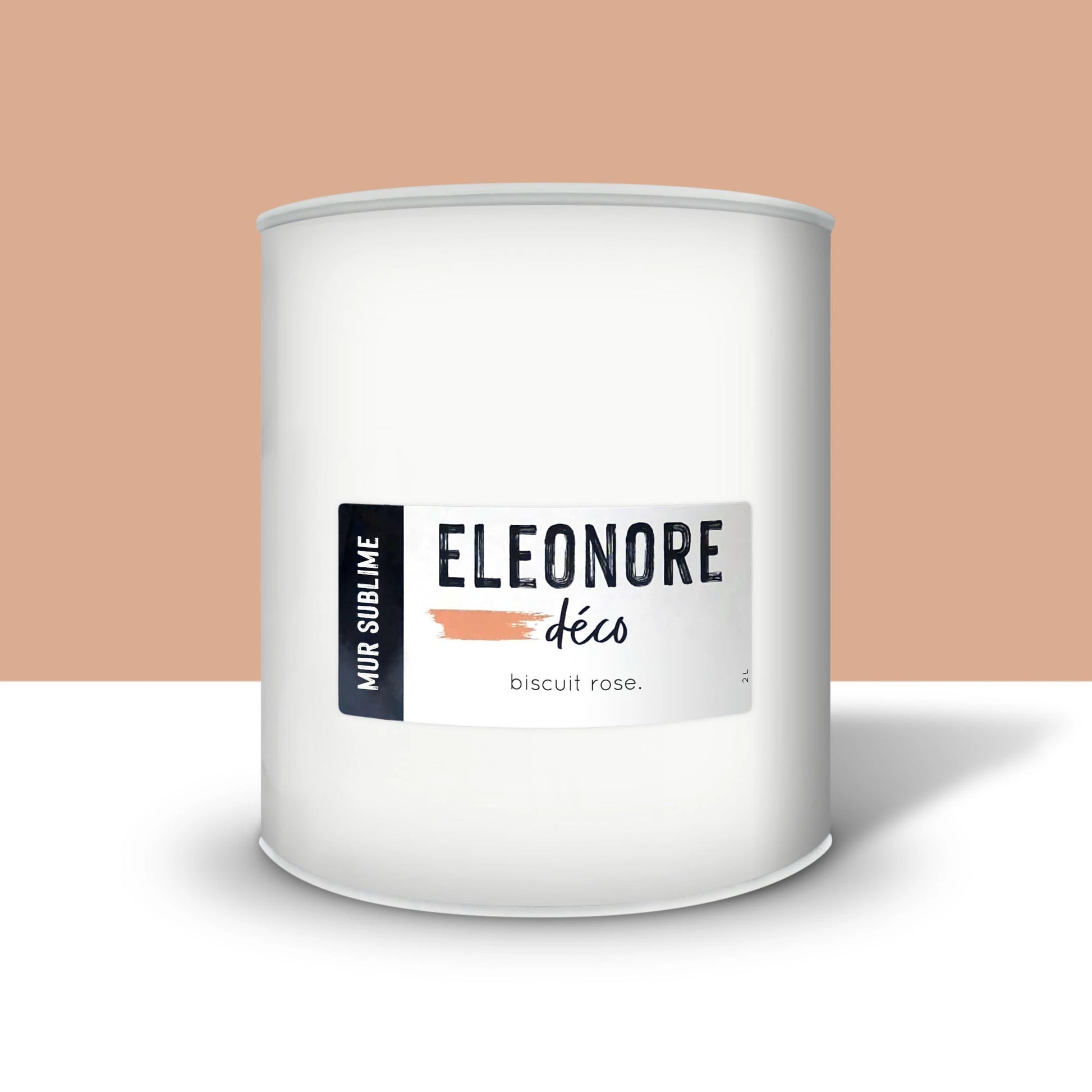 Peinture murale Mur Sublime 2L couleur Biscuit rose – Eléonore Déco.
