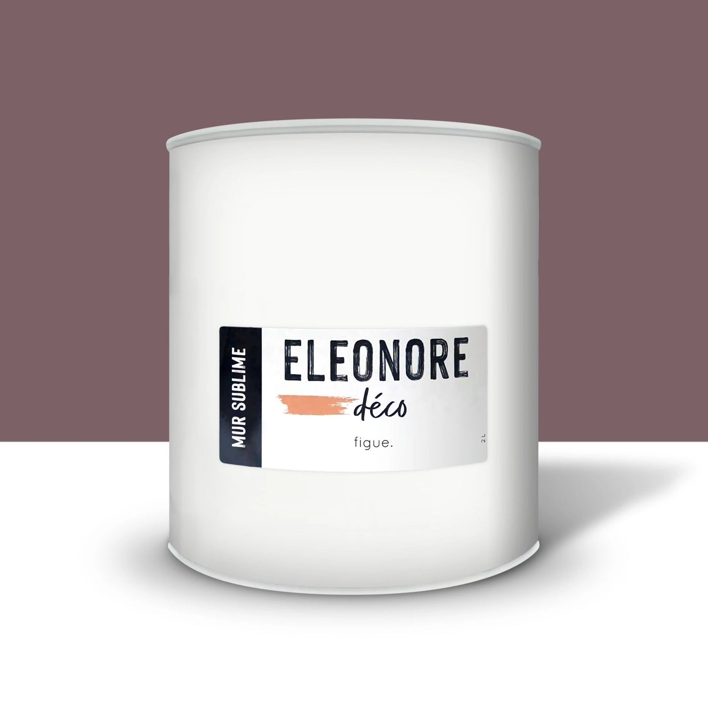 Peinture murale Mur Sublime 2L couleur Figue – Eléonore Déco.