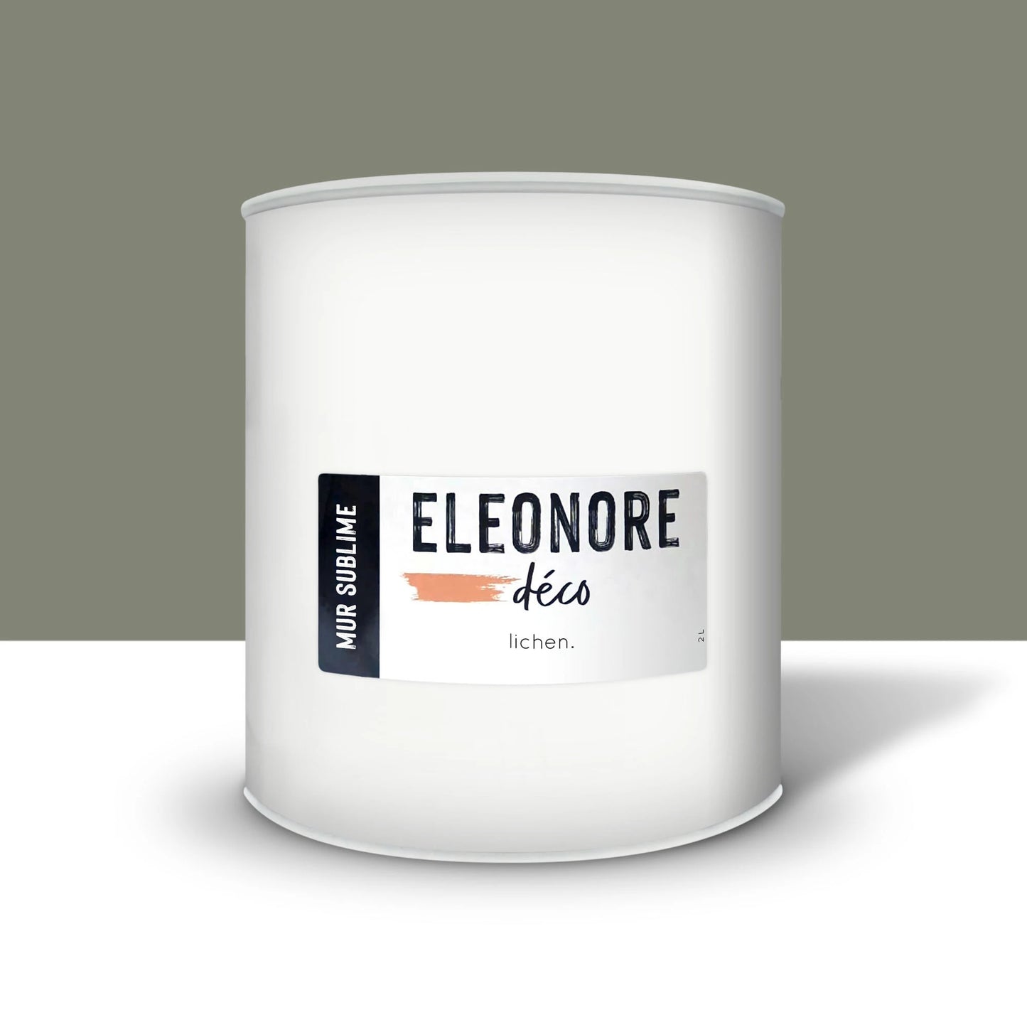 Peinture murale Mur Sublime 2L couleur Lichen – Eléonore Déco.