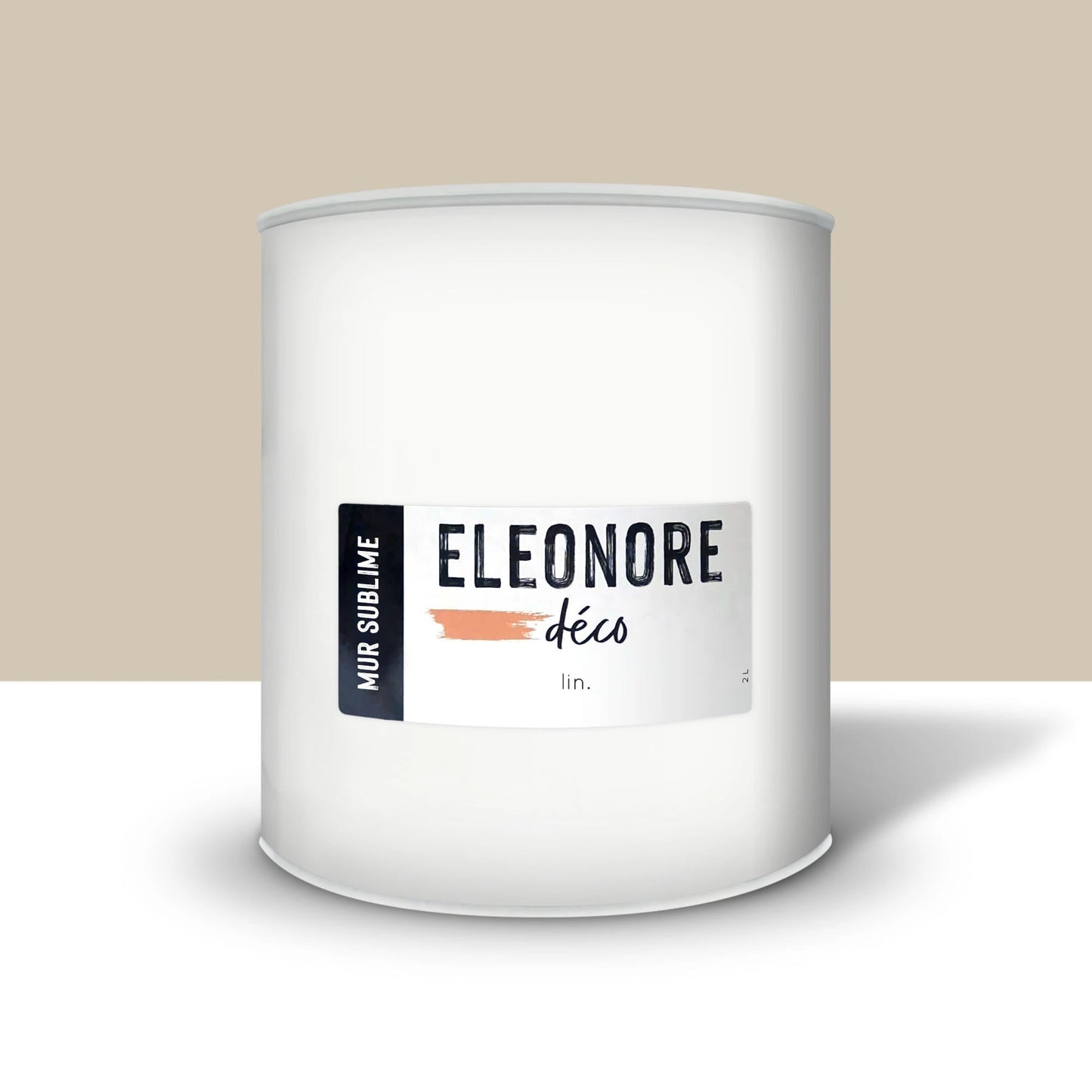 Peinture murale Mur Sublime 2L couleur Lin – Eléonore Déco.
