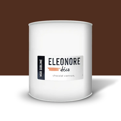 Peinture murale Mur Sublime 2L couleur marron Chocolat viennois – Eléonore Déco
