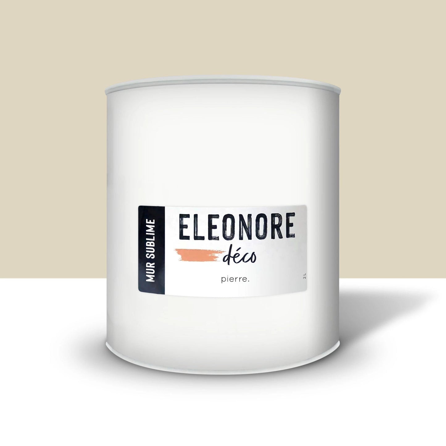 Peinture murale Mur Sublime 2L couleur Pierre – Eléonore Déco.