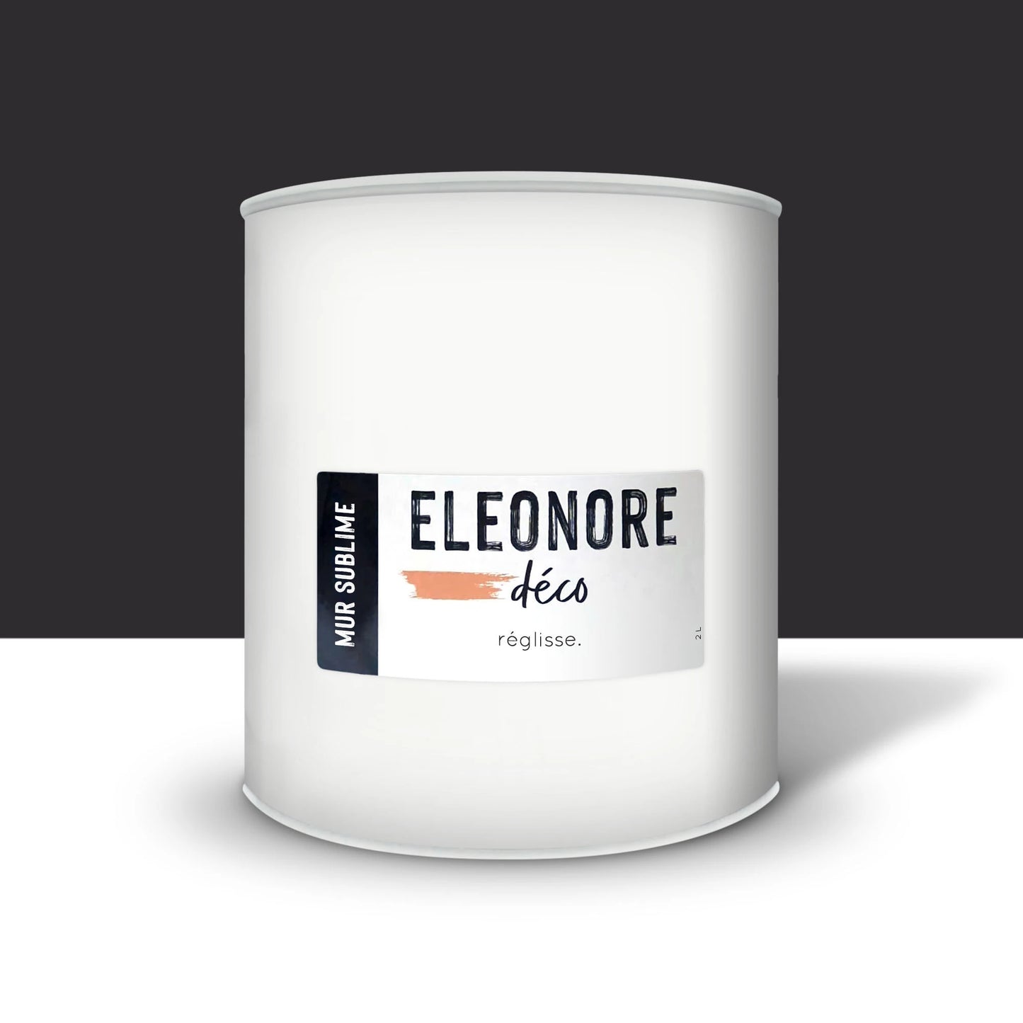 Peinture murale Mur Sublime 2L couleur Réglisse – Eléonore Déco.
