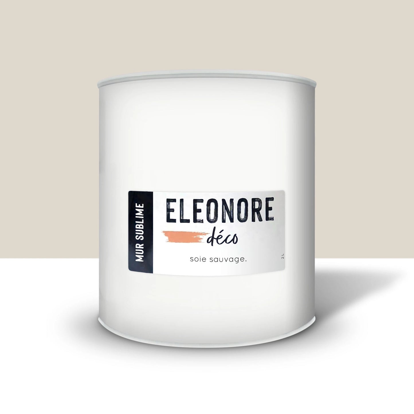 Peinture murale Mur Sublime 2L couleur Soie sauvage – Eléonore Déco.
