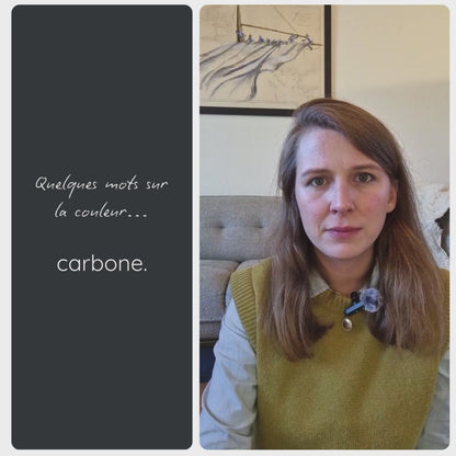 Vidéo présentant la couleur Carbone – peinture Eléonore Déco.