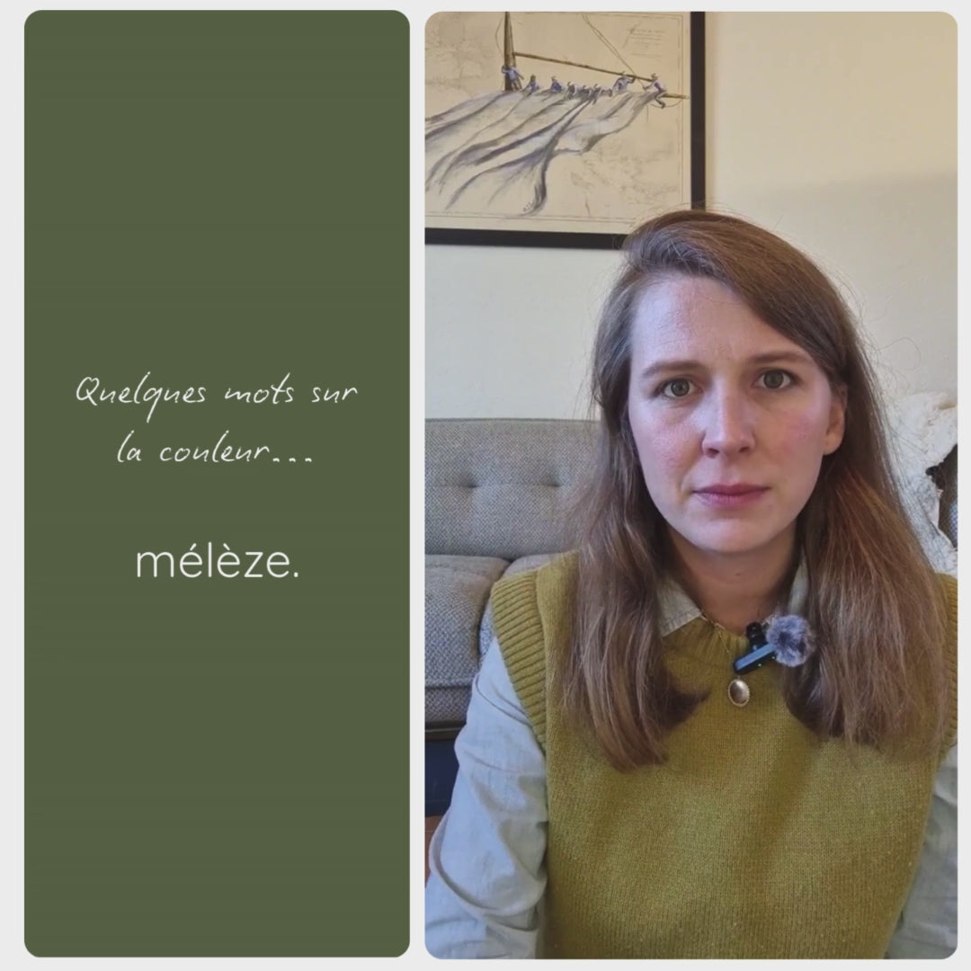 Vidéo présentant la couleur Mélèze – peinture Eléonore Déco.