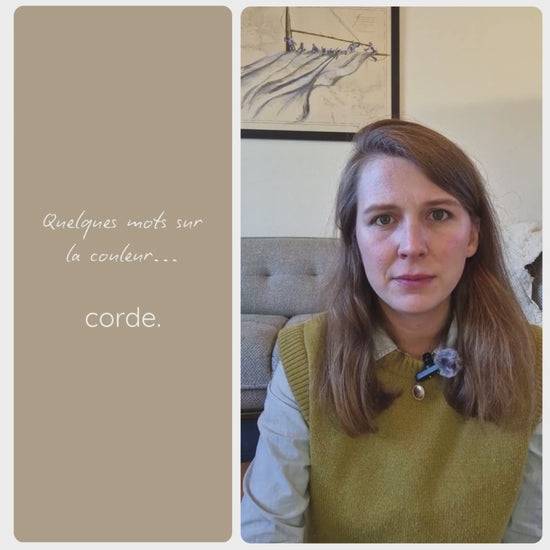 Vidéo présentant la couleur Corde – peinture Eléonore Déco.