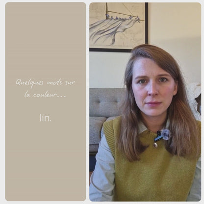 Vidéo présentant la couleur Lin – peinture Eléonore Déco.