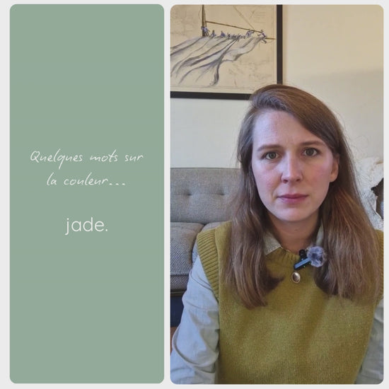 Vidéo présentant la couleur Jade – peinture Eléonore Déco.