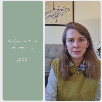 Vidéo présentant la couleur Jade – peinture Eléonore Déco.