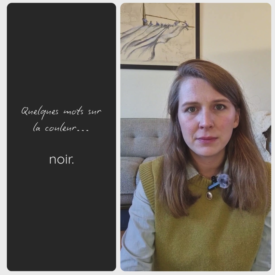 Vidéo présentant la couleur Noir – peinture Eléonore Déco.