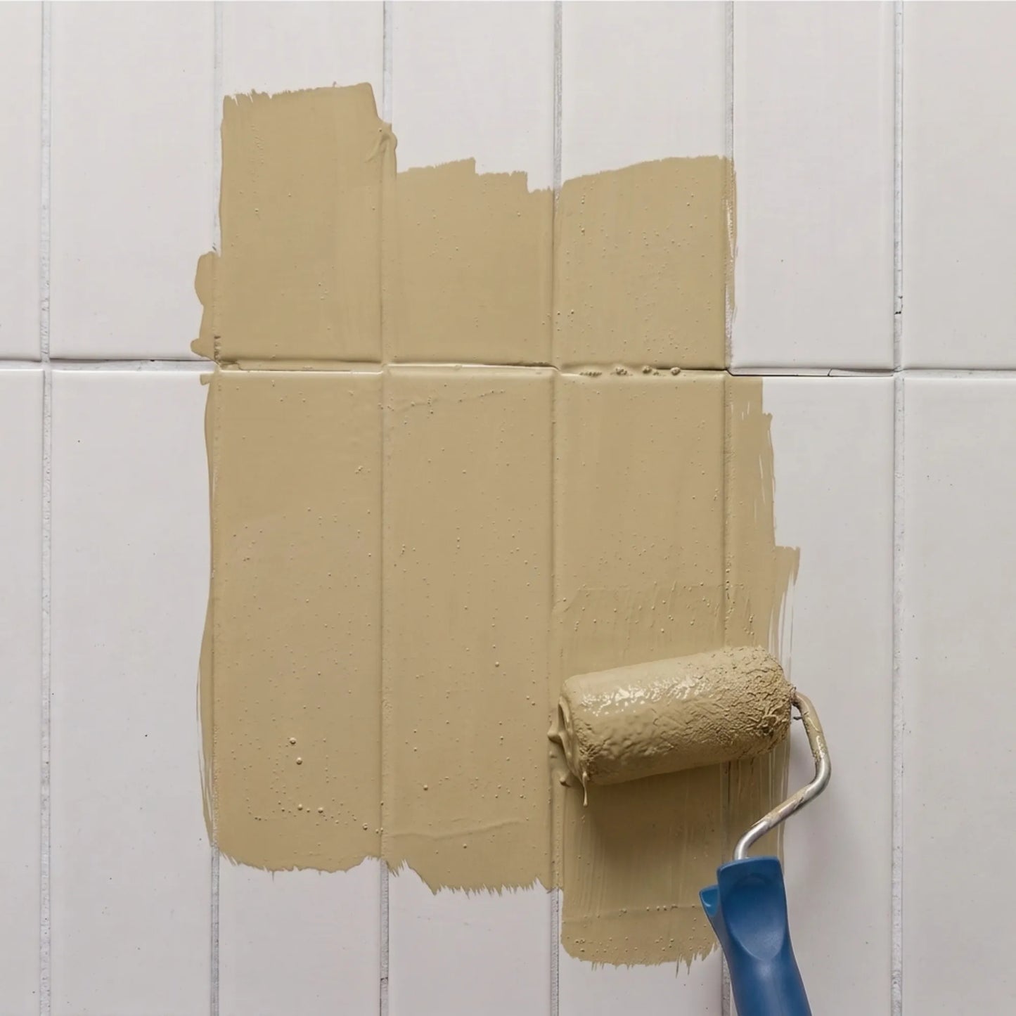 Peinture pour carrelage Éléonore Déco, couleur Toile de jute.