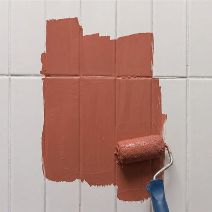 Peinture pour carrelage Éléonore Déco, couleur Tuile croquante.
